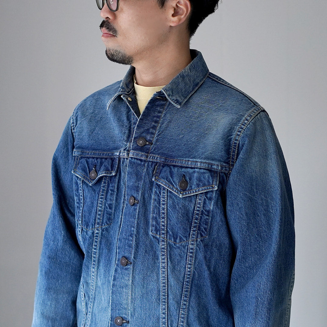 FOB FACTORY / F2444 Selvic 牛仔布 3rd 夾克二手