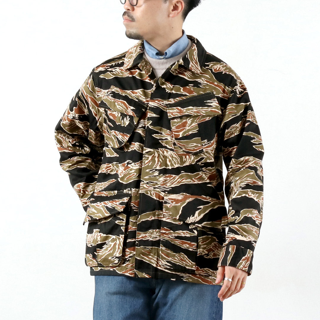 FOB FACTORY / F2457 Jungle Fatigue Camo Jacket