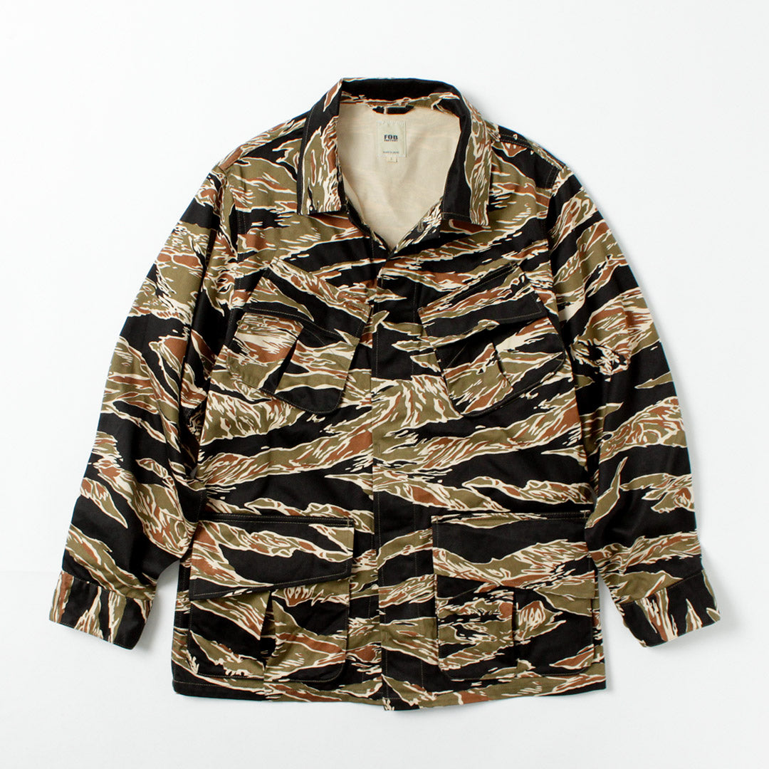 FOB FACTORY / F2457 Jungle Fatigue Camo Jacket