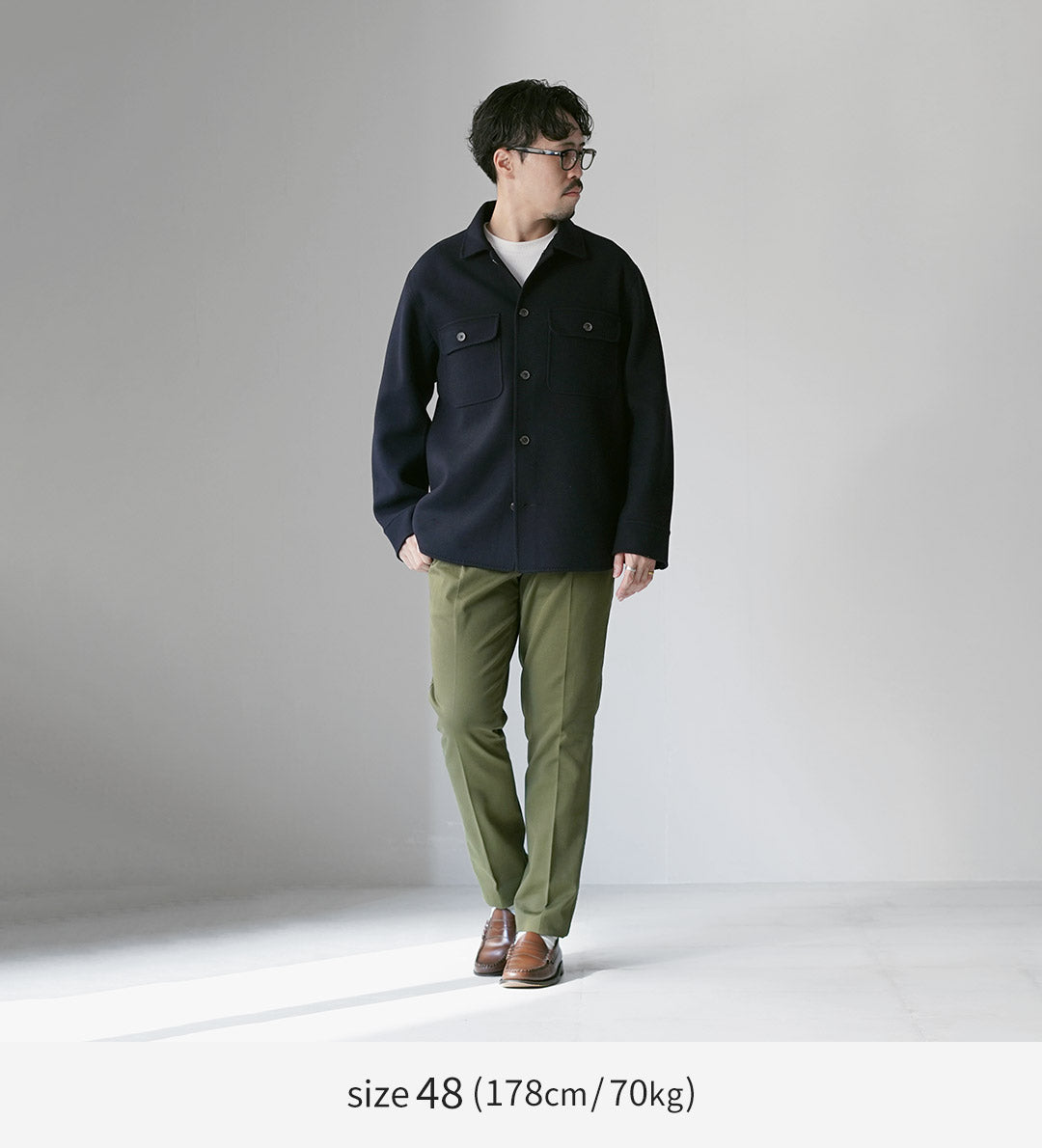 D.C.WHITE / Veste CPO Double Face