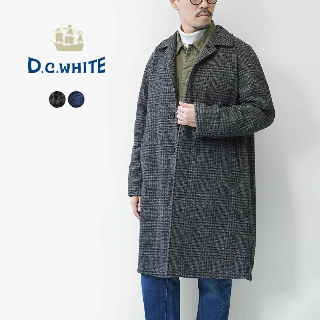 D.C.WHITE / Pennsylvania Soutien Collar Coat