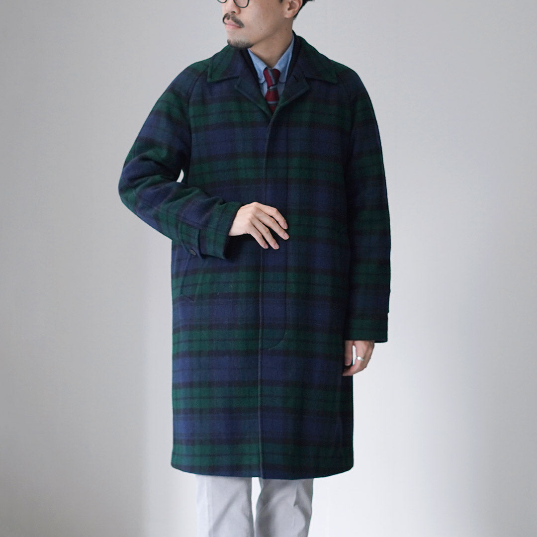 D.C.WHITE / Pennsylvania Soutien Collar Coat