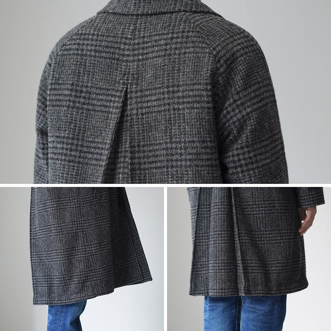 D.C.WHITE / Pennsylvania Soutien Collar Coat