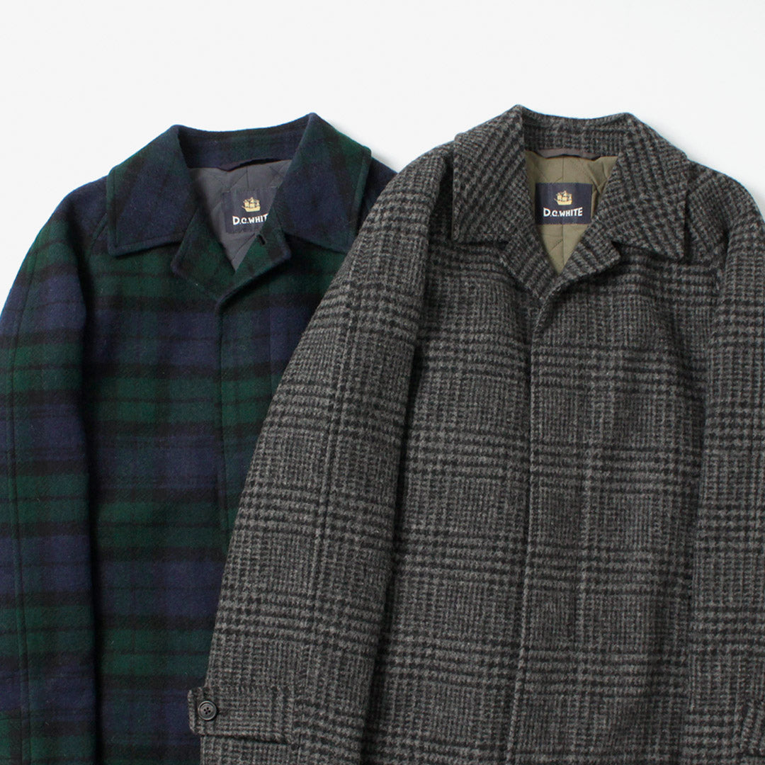 D.C.WHITE / Pennsylvania Soutien Collar Coat