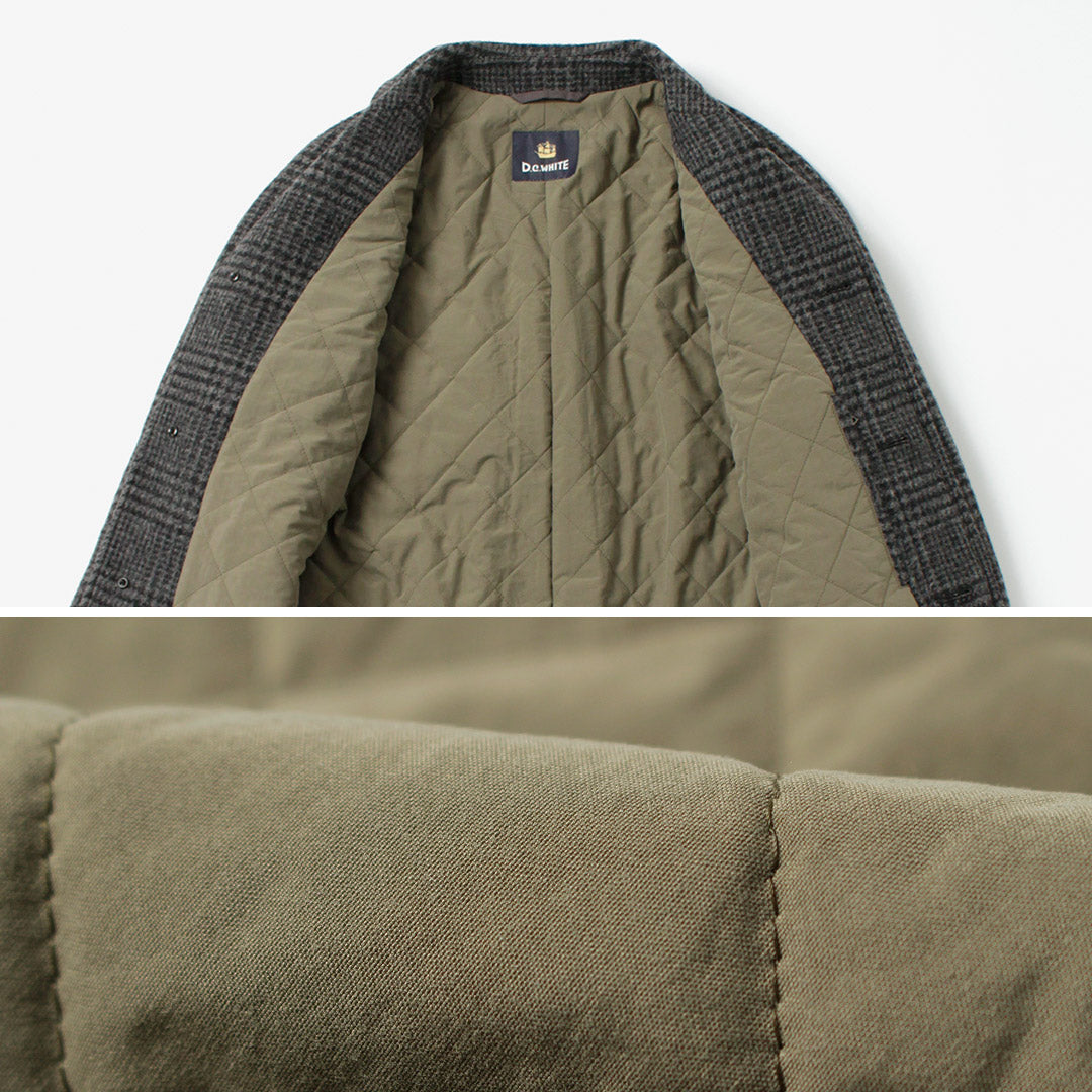 D.C.WHITE / Pennsylvania Soutien Collar Coat