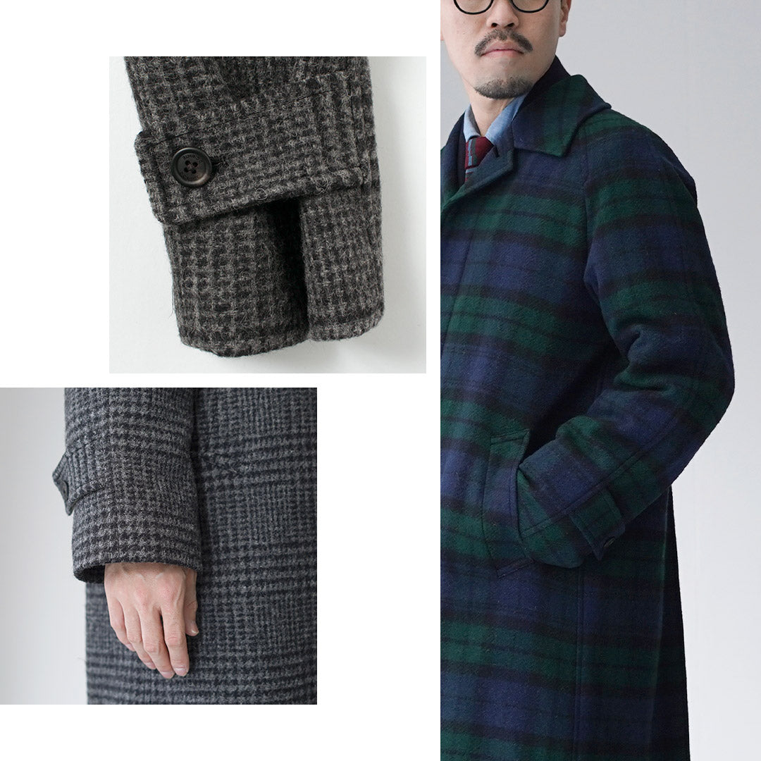 D.C.WHITE / Pennsylvania Soutien Collar Coat