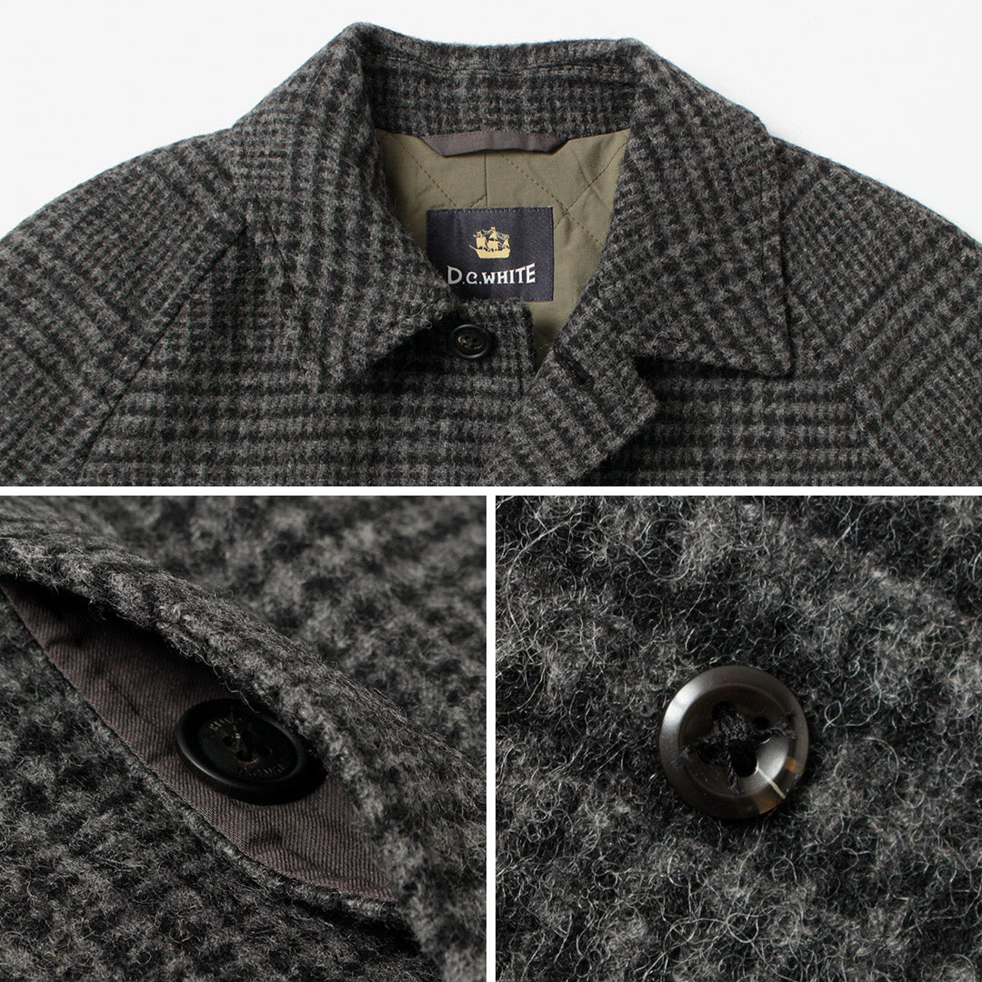 D.C.WHITE / Pennsylvania Soutien Collar Coat