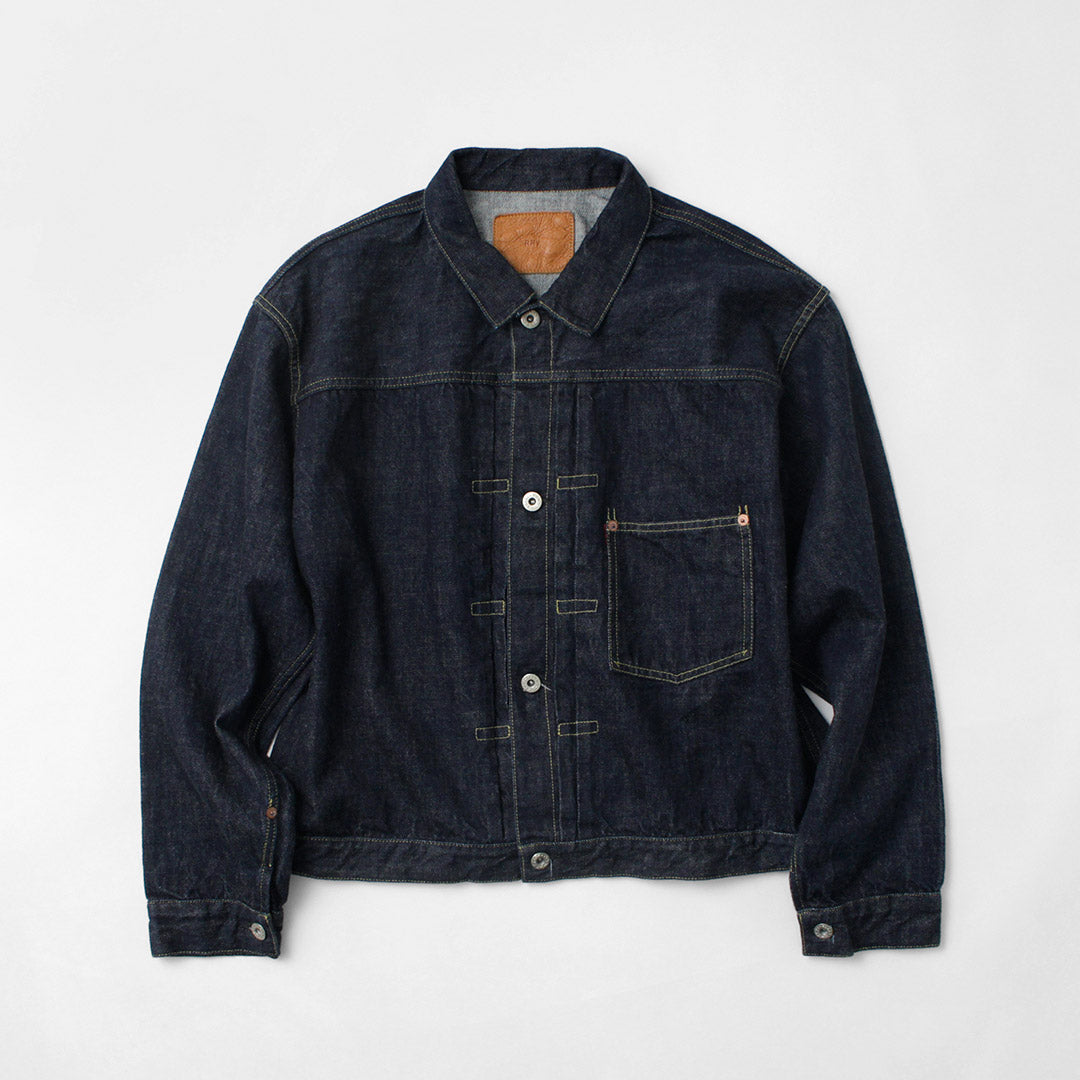 REMI RELIEF / 12oz Denim WWII Model One-washed Denim Jacket