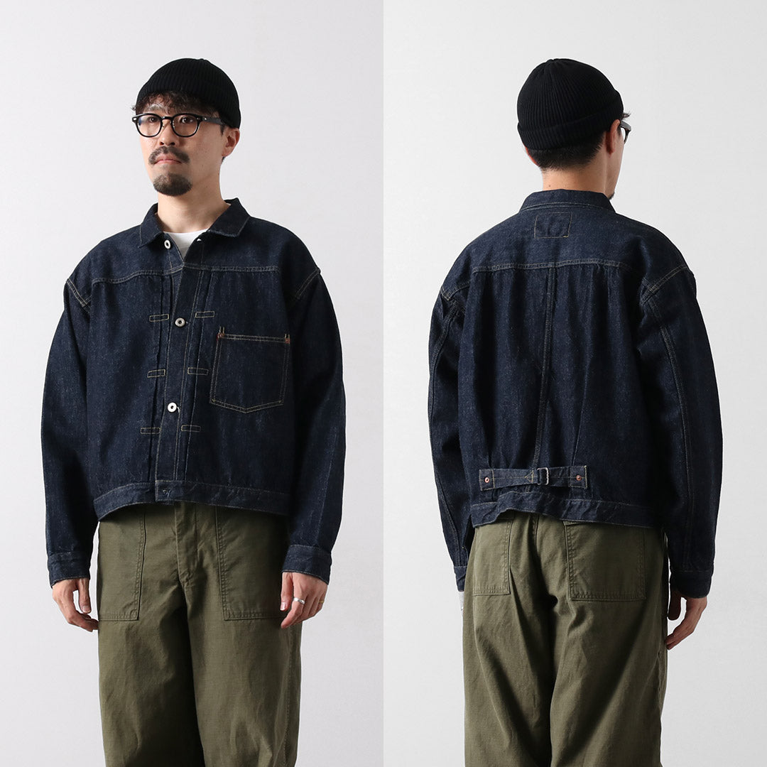 REMI RELIEF / 12oz Denim WWII Model One-washed Denim Jacket