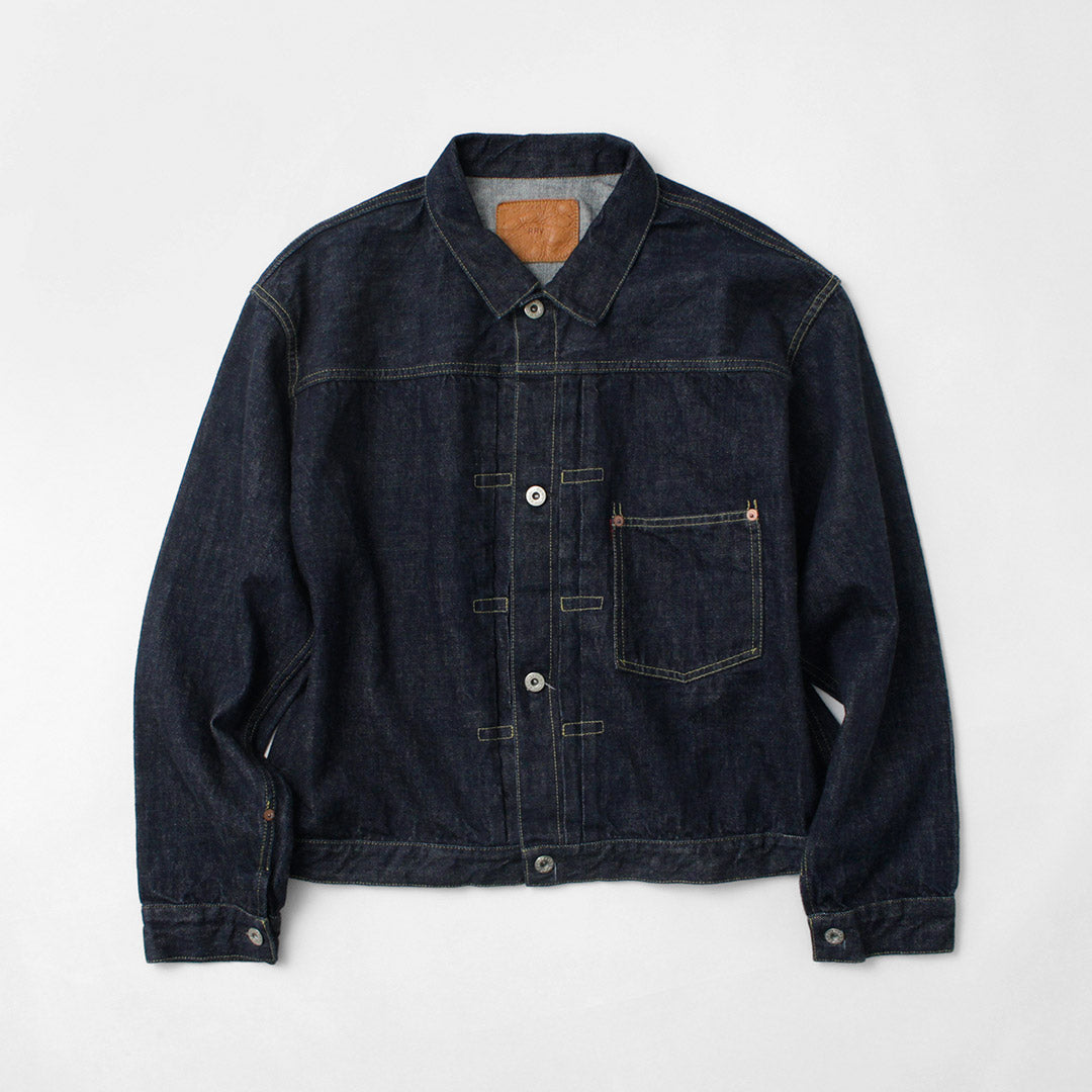 REMI RELIEF / 12oz Denim WWII Model One-washed Denim Jacket
