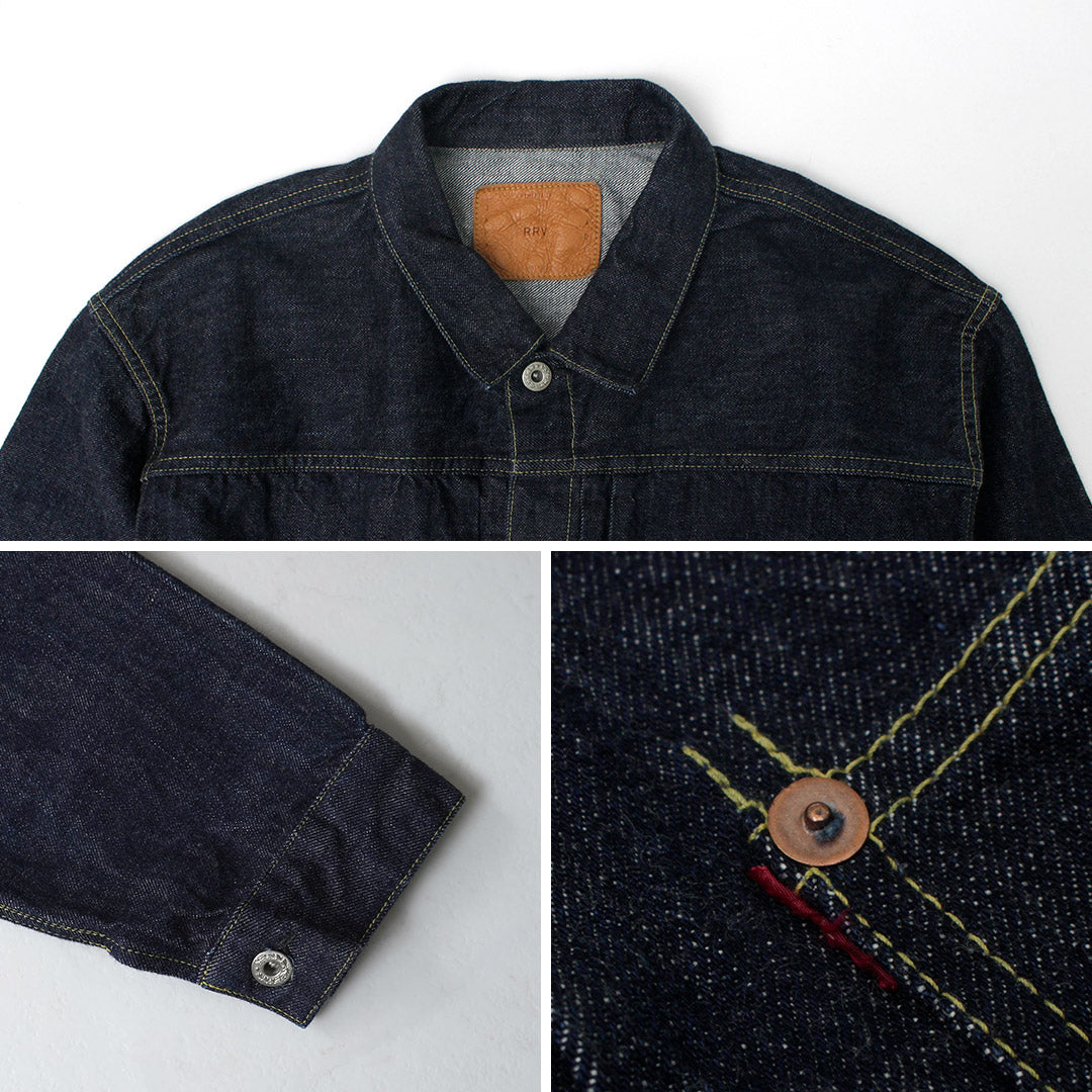 REMI RELIEF / 12oz Denim WWII Model One-washed Denim Jacket