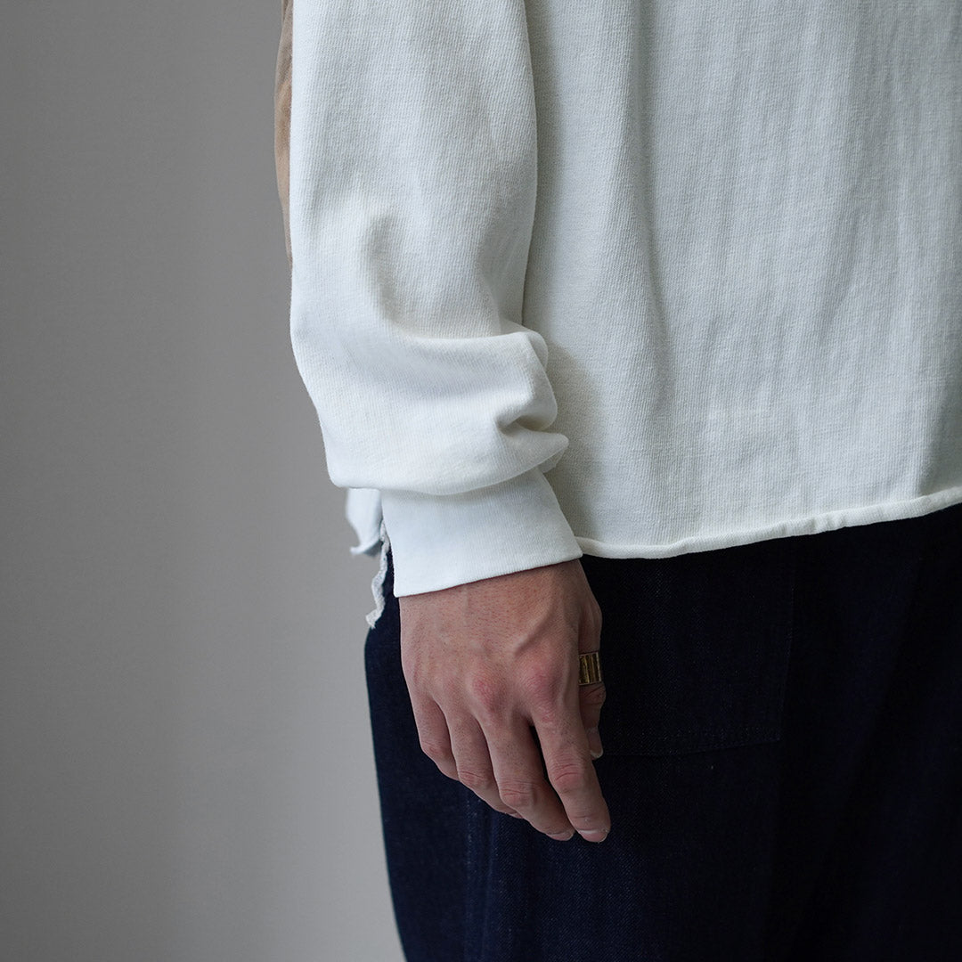 REMI RELIEF / SP-Processed 8/- Jersey Elbow Patch Long Sleeve T-Shirt (Bandana)