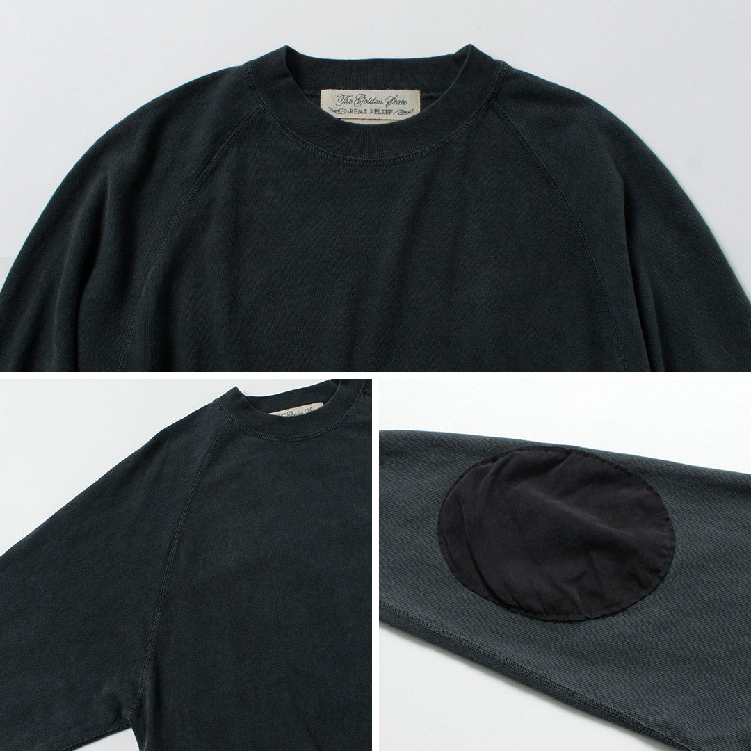 REMI RELIEF / SP-Processed 8/- Jersey Elbow Patch Long Sleeve T-Shirt (Bandana)