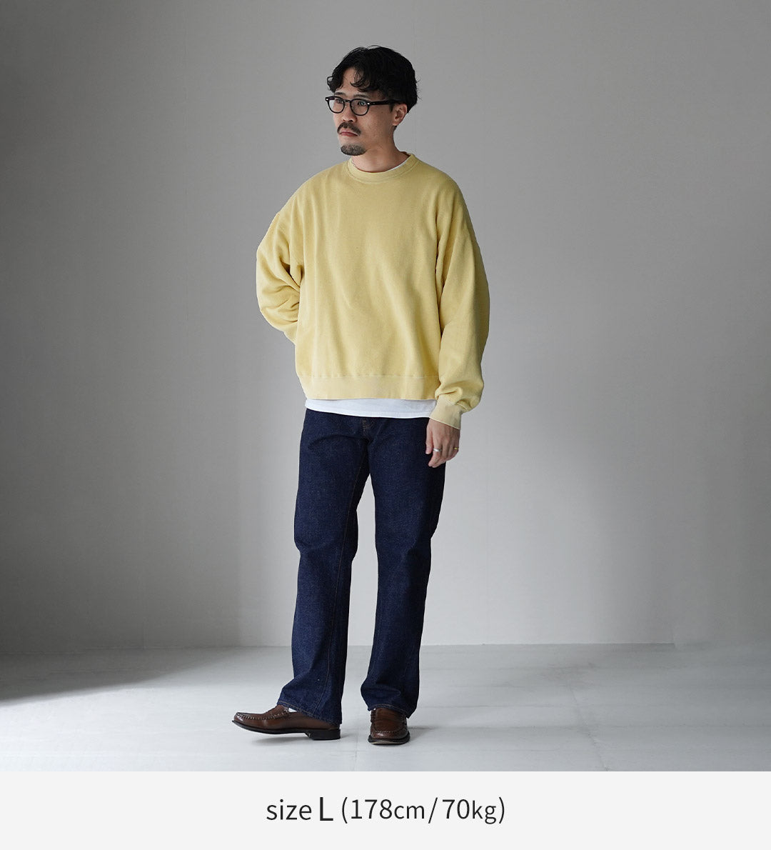 REMI RELIEF / SP 가공 3 플라잉 백 헤어 크루