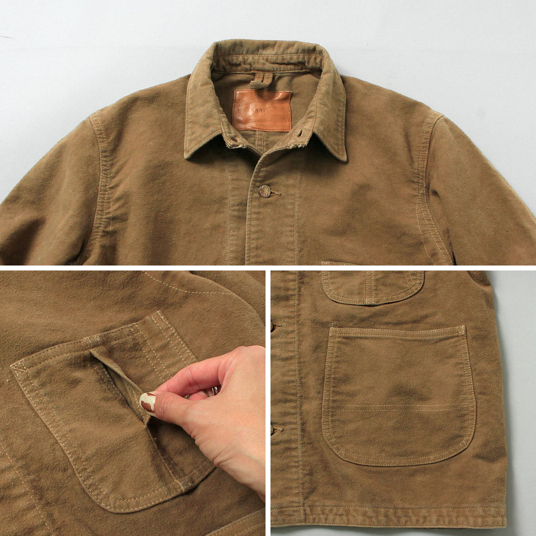 REMI RELIEF / Moleskin Coverall Jacket