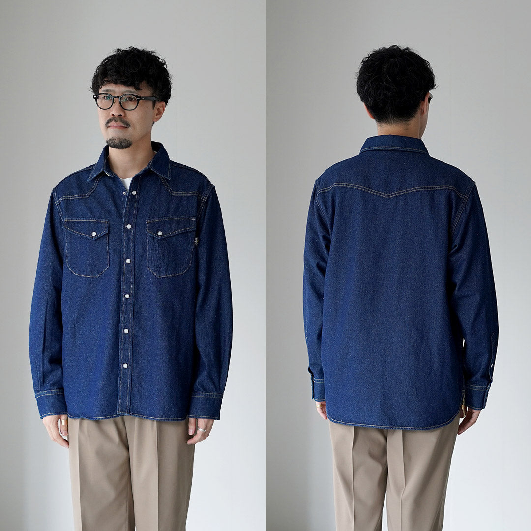 GOHEMP / 7.5oz Denim Cowboy Shirt