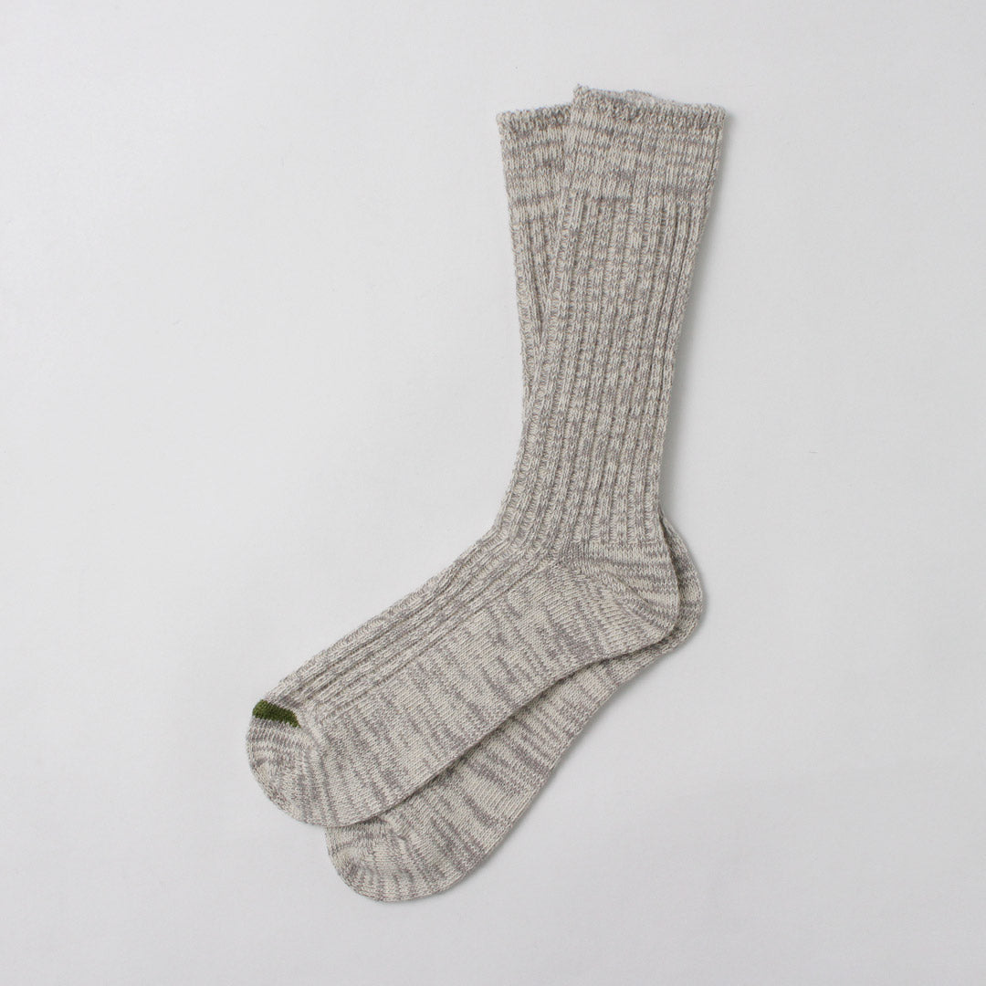 GOHEMP / Organic Cotton x Hemp Pile Crew Socks