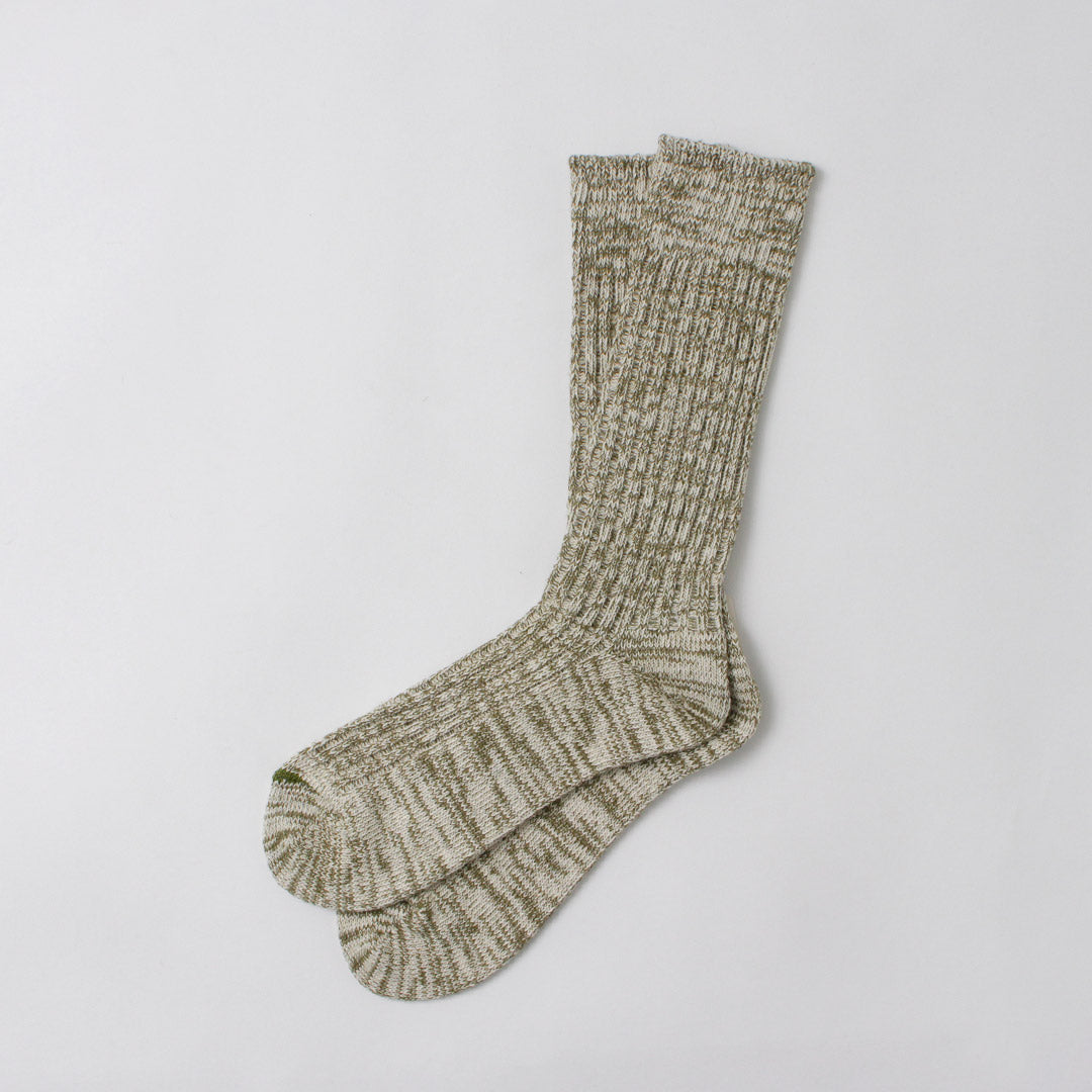 GOHEMP / Organic Cotton x Hemp Pile Crew Socks