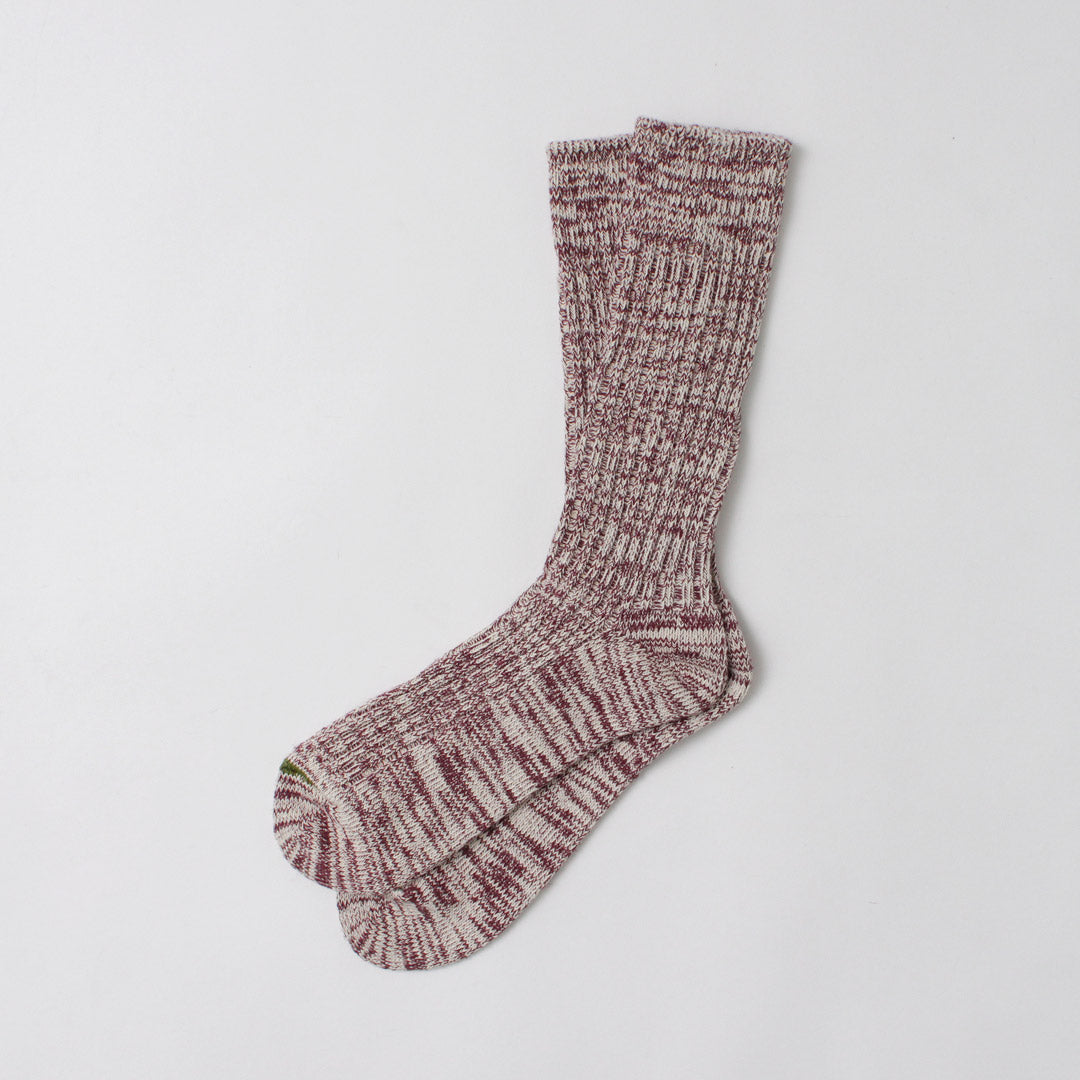 GOHEMP / Organic Cotton x Hemp Pile Crew Socks