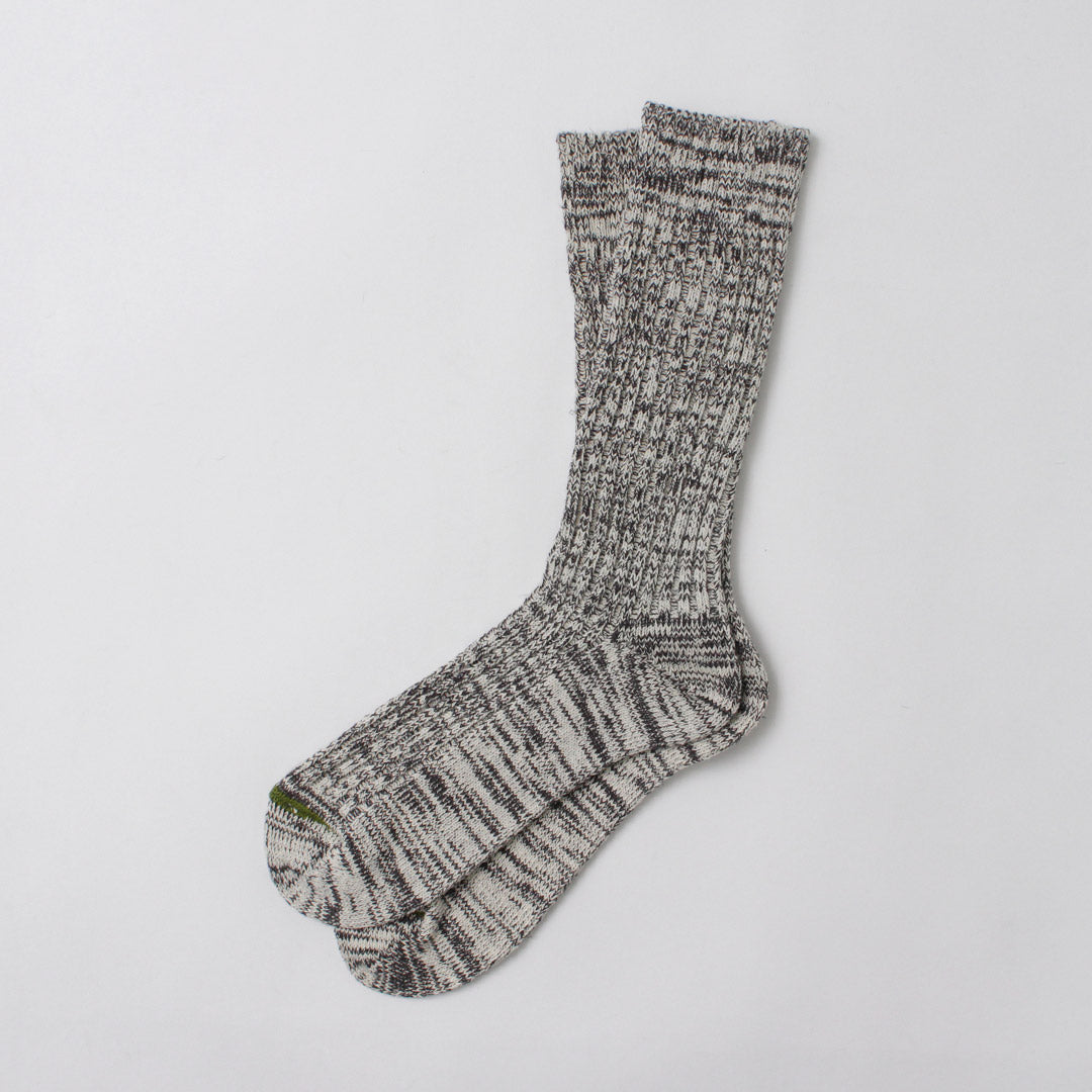GOHEMP / Organic Cotton x Hemp Pile Crew Socks