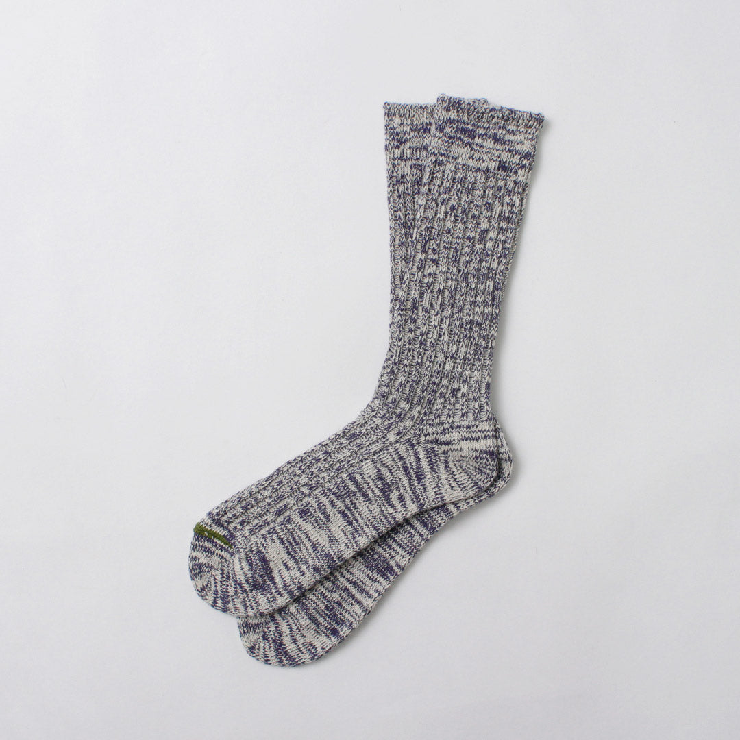 GOHEMP / Organic Cotton x Hemp Pile Crew Socks