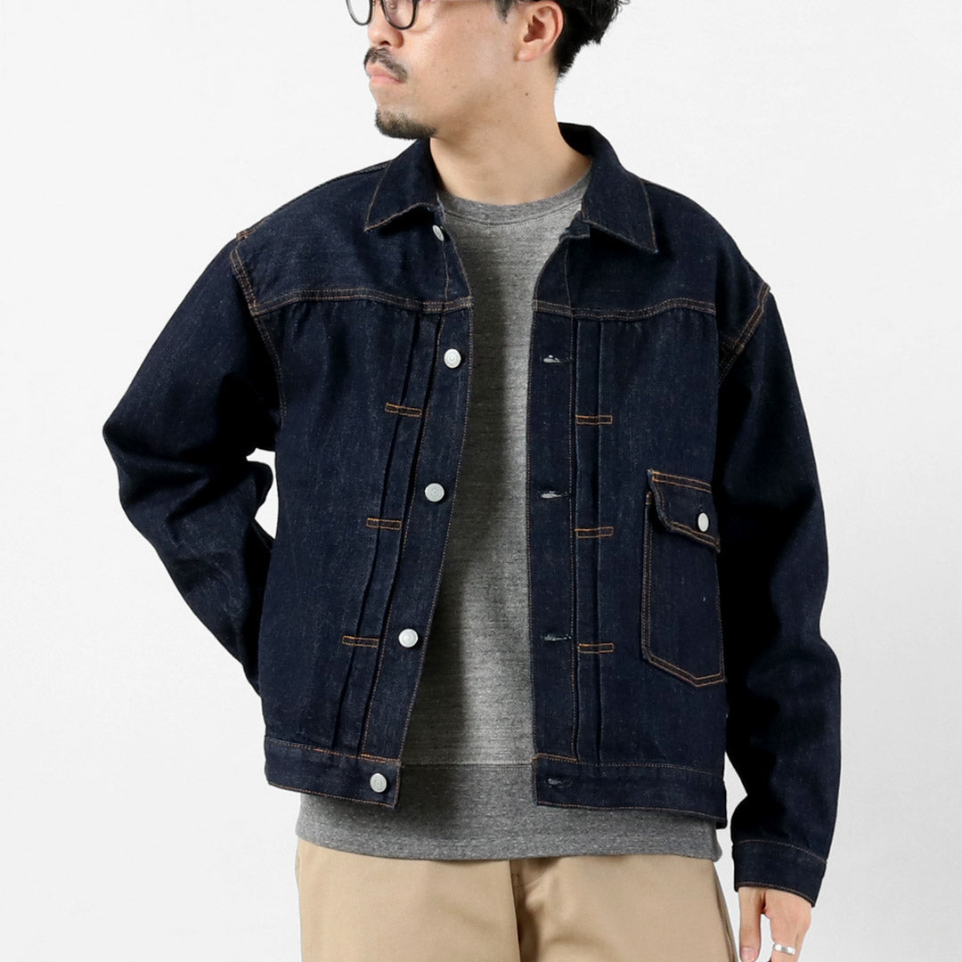 ORDINARY FITS / 1st Type Denim Jacket One Washed