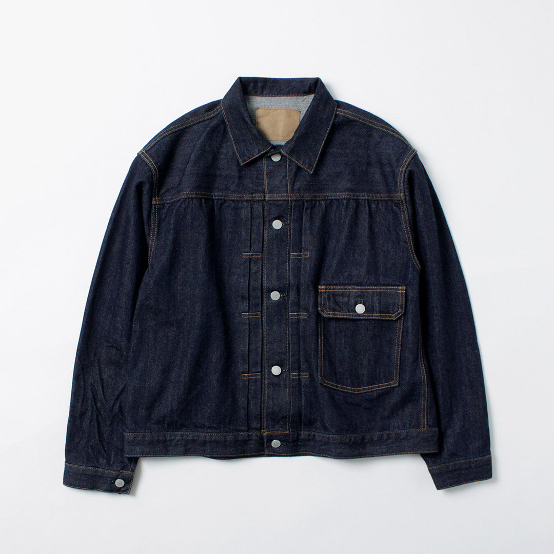ORDINARY FITS / 1st Type Denim Jacket One Washed