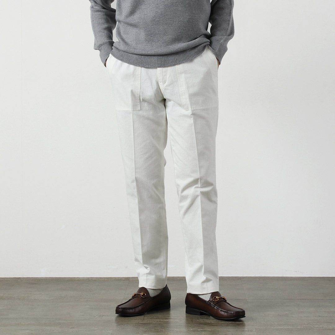 BARNSTORMER / Dress Fatigue Pants Herringbone