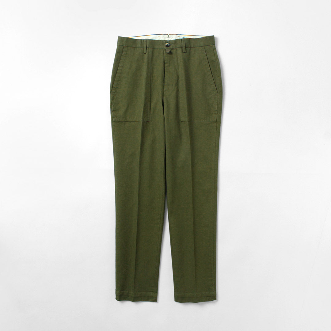 BARNSTORMER / Dress Fatigue Pants Herringbone