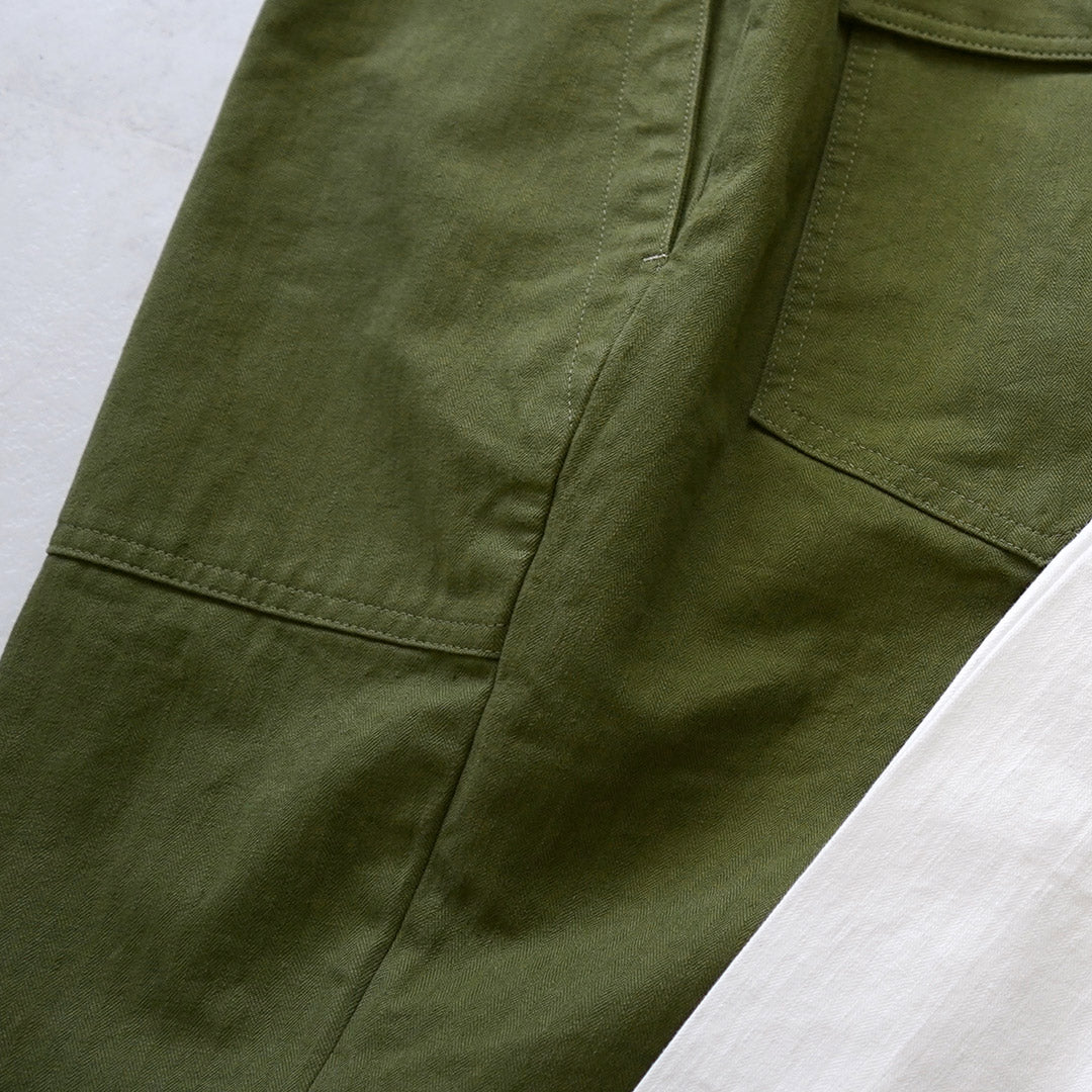 BARNSTORMER / Dress Fatigue Pants Herringbone