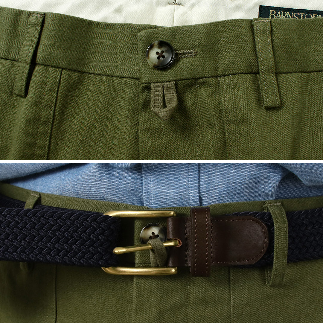 BARNSTORMER / Dress Fatigue Pants Herringbone