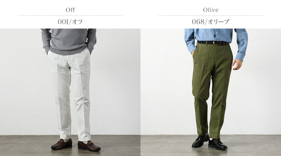 BARNSTORMER / Dress Fatigue Pants Herringbone