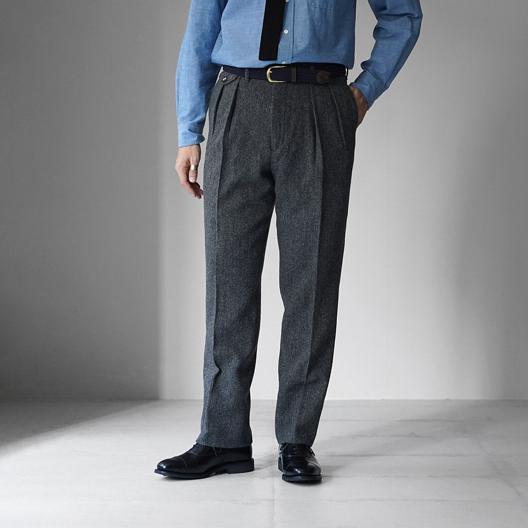 BARNSTORMER / 人字紋花呢休閒褲