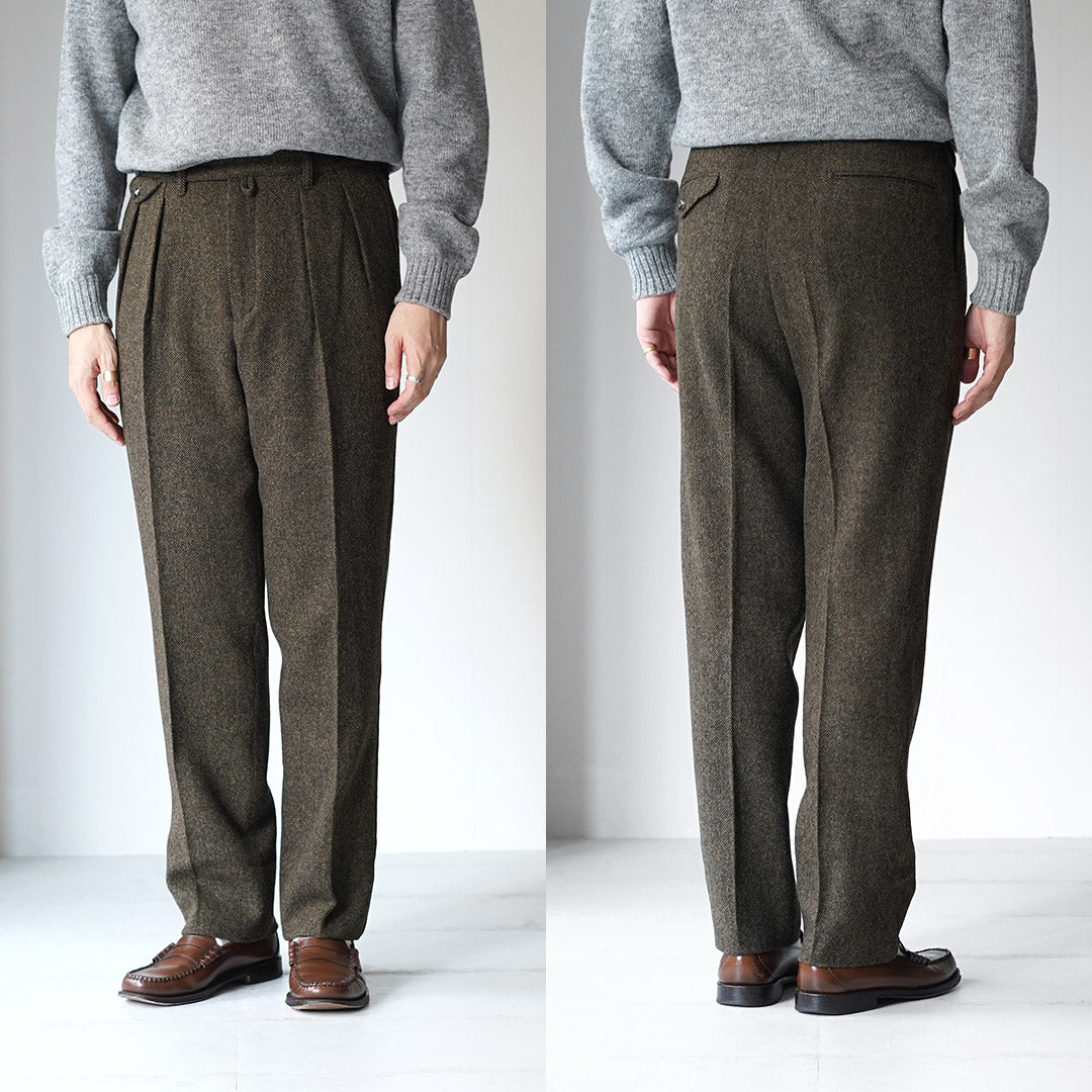 BARNSTORMER / 人字紋花呢休閒褲