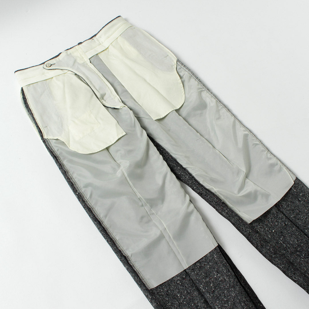 BARNSTORMER / 英国土布 2 折褶休闲裤