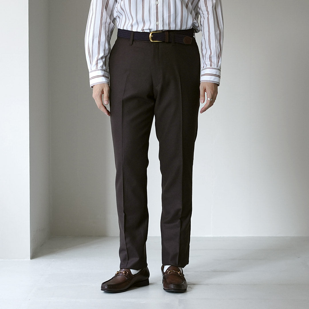 BARNSTORMER / Saxony Flannel Flat Front Trousers