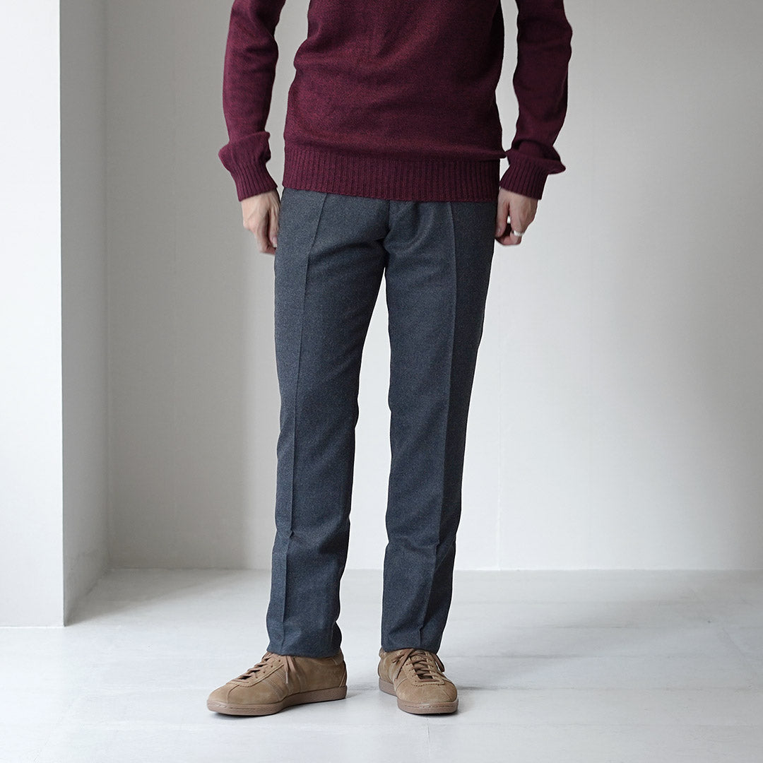 BARNSTORMER / Saxony Flannel Flat Front Trousers