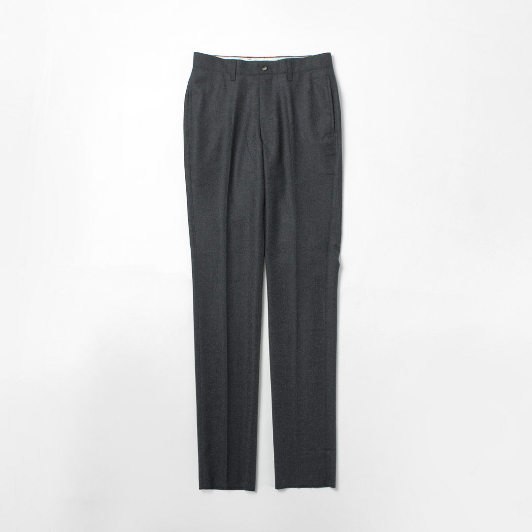 BARNSTORMER / Saxony Flannel Flat Front Trousers