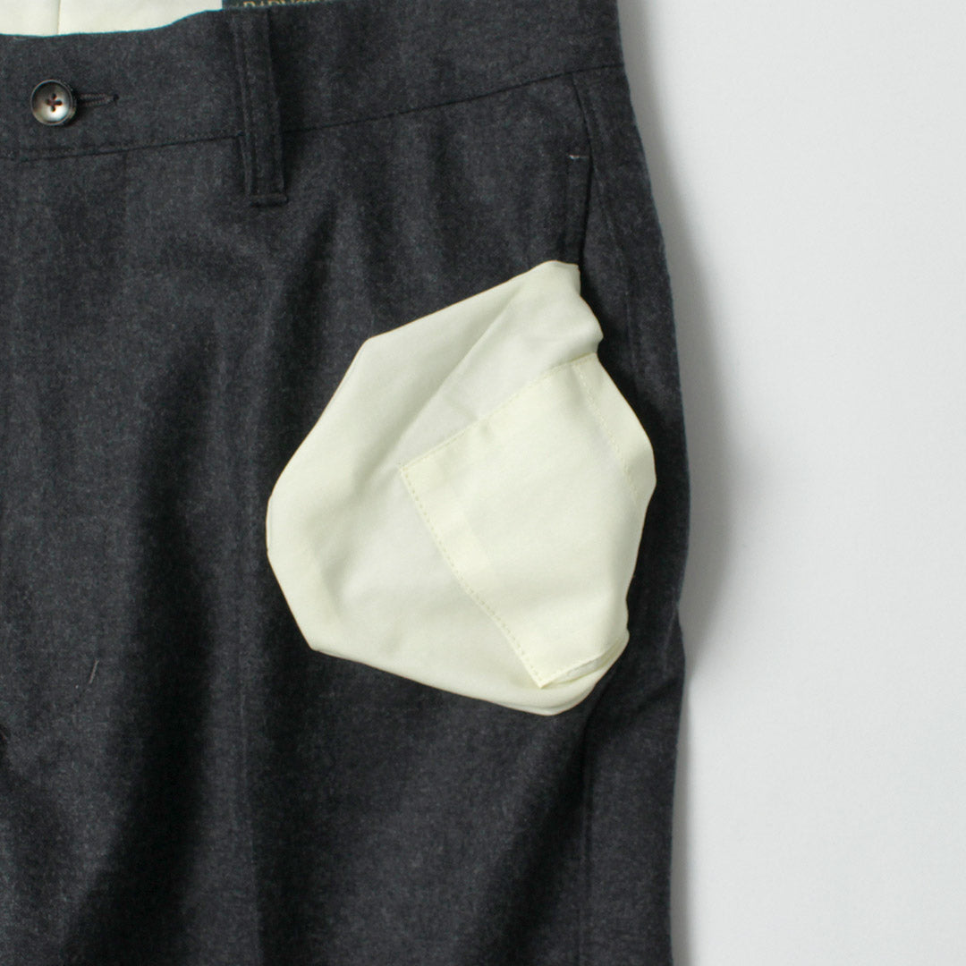 BARNSTORMER / Saxony Flannel Flat Front Trousers