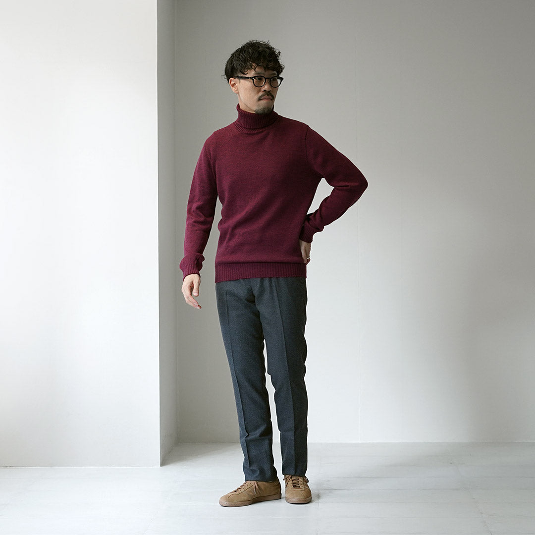 BARNSTORMER / Saxony Flannel Flat Front Trousers