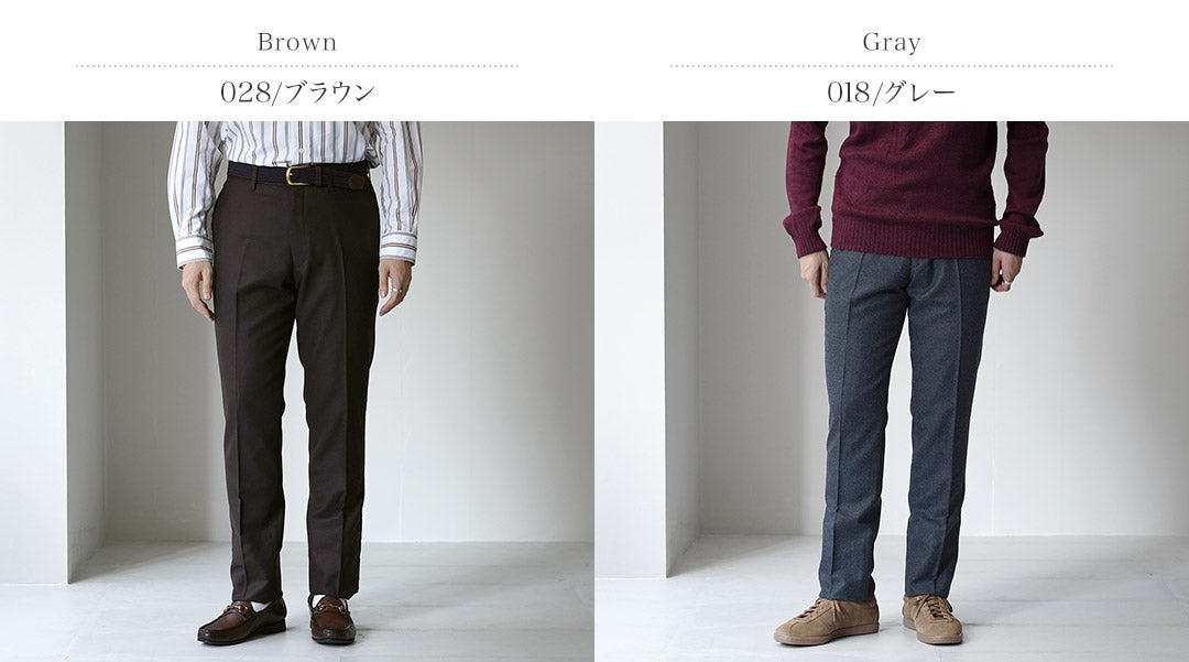 BARNSTORMER / Saxony Flannel Flat Front Trousers