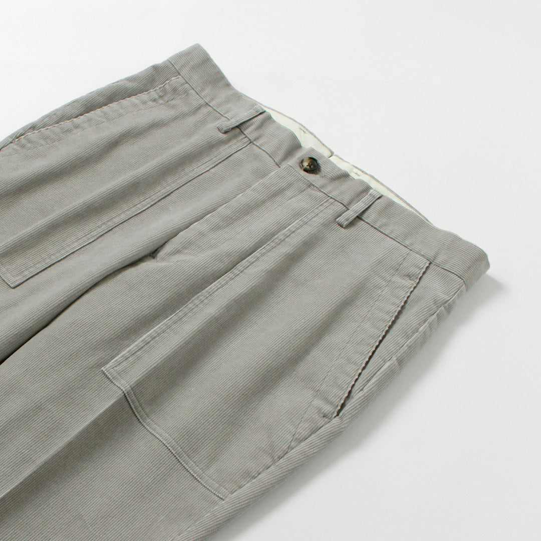 BARNSTORMER / Vintage Corduroy Dress Fatigue Trousers