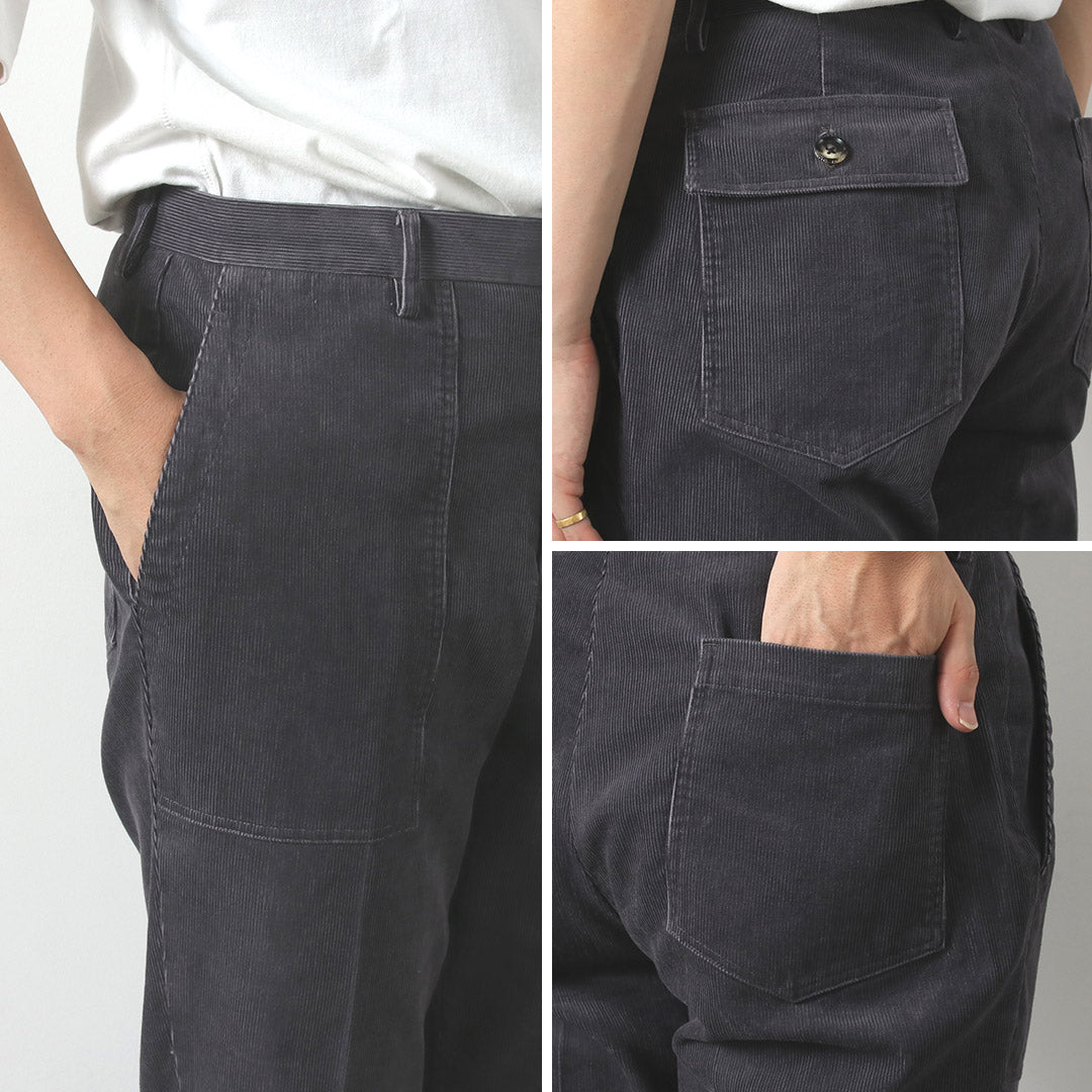 BARNSTORMER / Vintage Corduroy Dress Fatigue Trousers