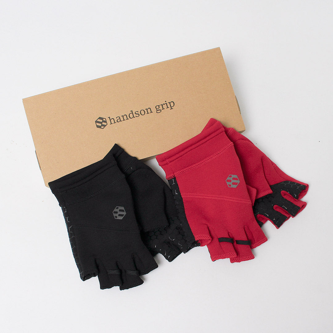 HANDSON GRIP / Liberty Half-Finger POLARTEC Power Stretch Pro Gloves