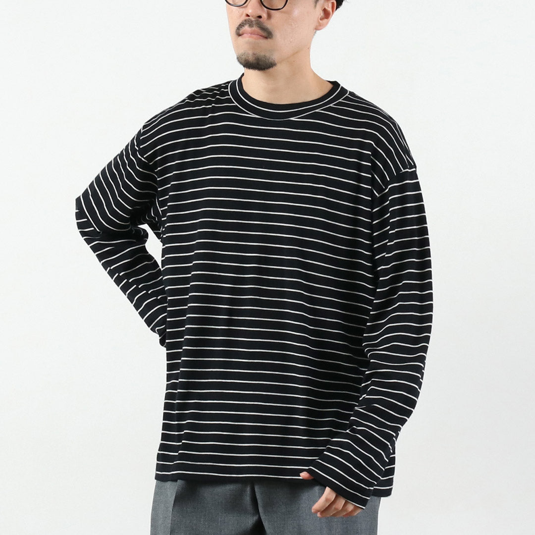 FILMELANGE / Woods New Zealand merino wool jersey long sleeve T-shirt