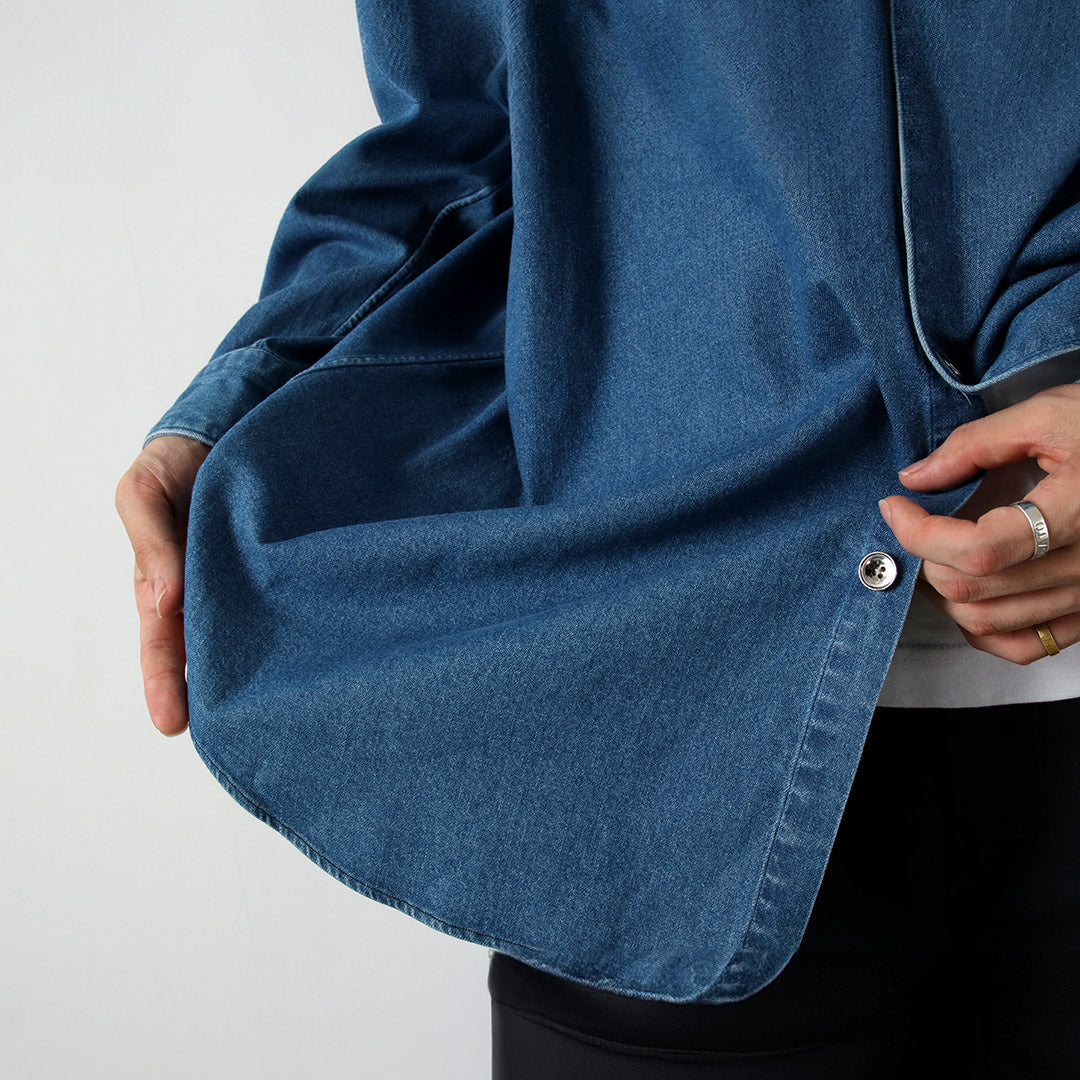 FUJITO / 8oz Denim Big Size Shirt