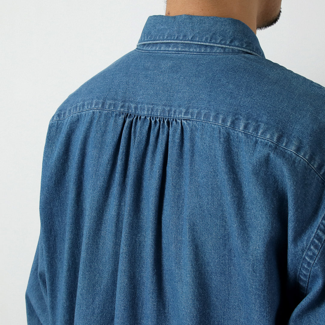 FUJITO / 8oz Denim Big Size Shirt