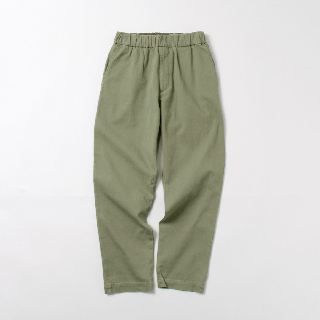 FUJITO / Herringbone Twill Easy Pants