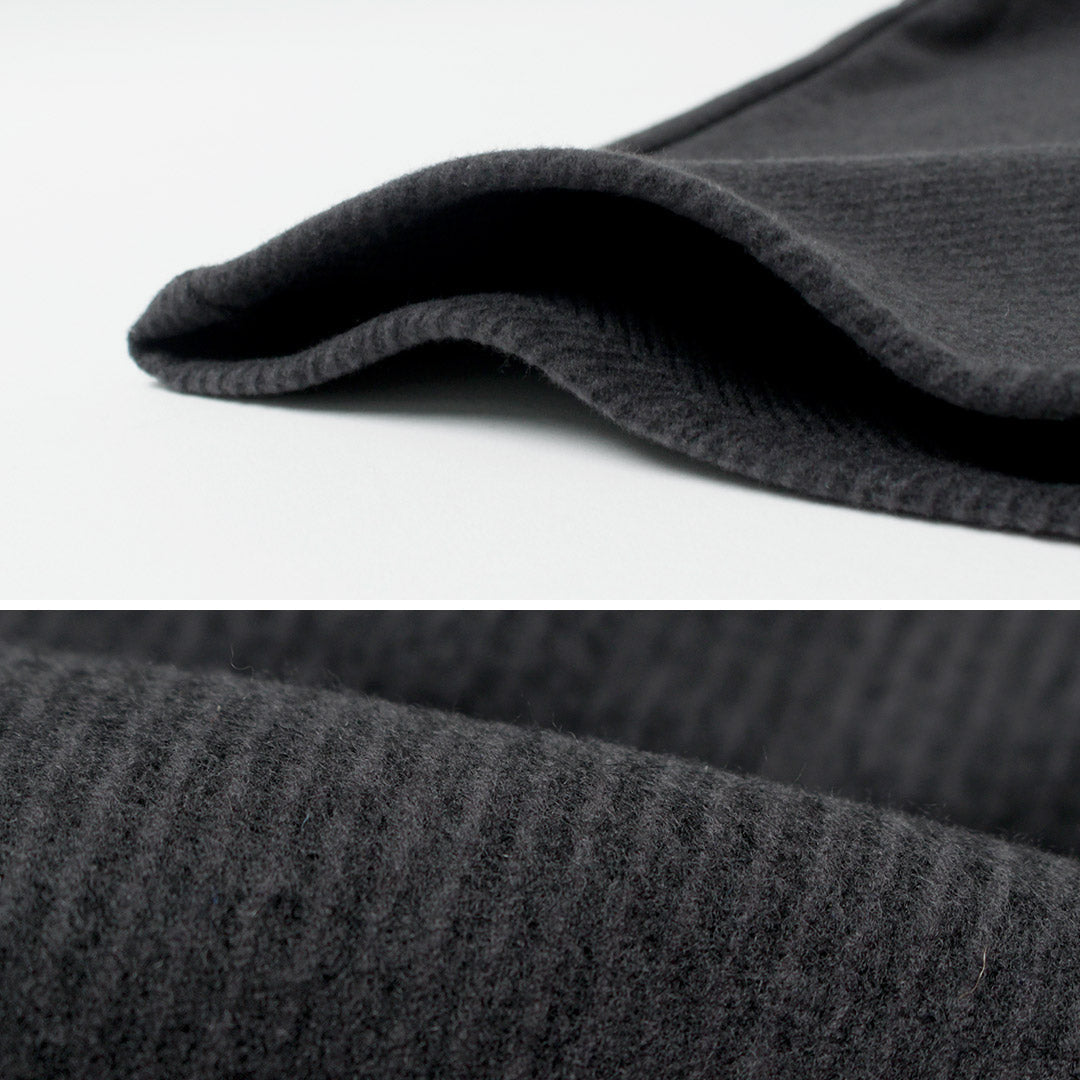 FUJITO / Recycled Wool Twill N.O.UN Beltless Pants