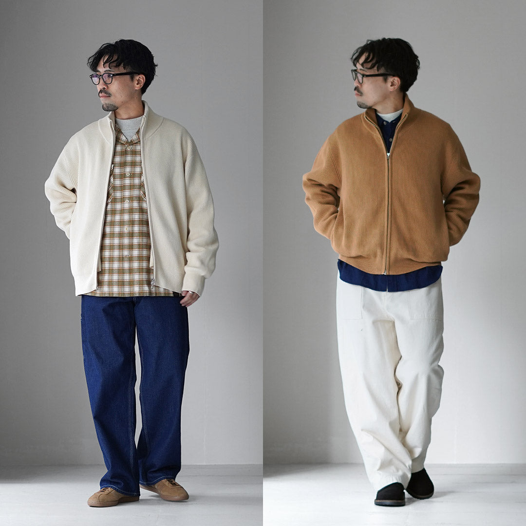 SIN TEÑIR / Tejido acanalado Algodón orgánico de punto del conductor